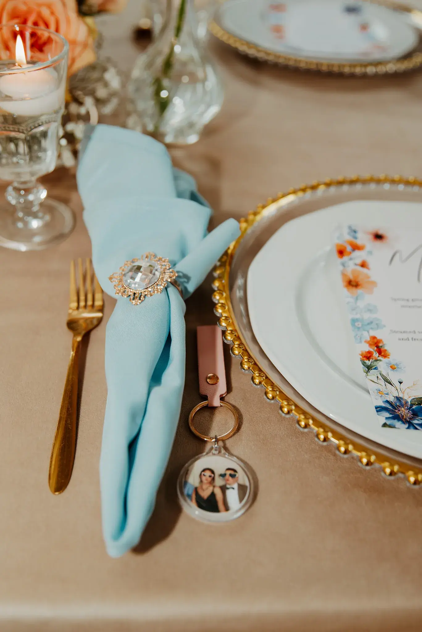 Breloki: Aranżacja Stołu